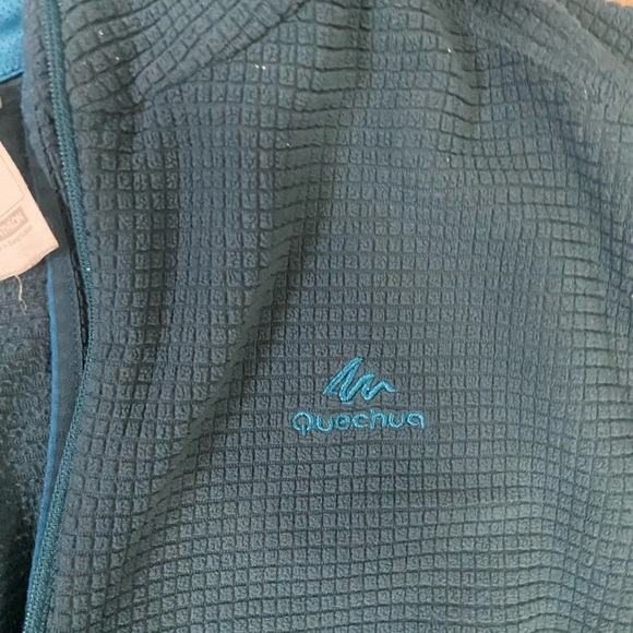 Teal Zip Up And Hand Painted Shorts bundle - Picture 2 of 6